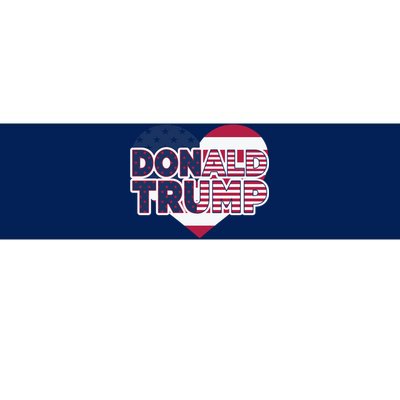 Cool Donald Trump Heart Election 2024 Bumper Sticker