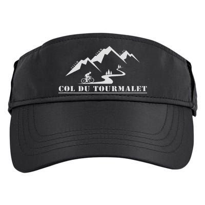 Col Du Tourmalet, France, Cycling, Pyrenees Adult Drive Performance Visor