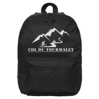 Col Du Tourmalet, France, Cycling, Pyrenees 16 in Basic Backpack