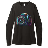 Cameras Don't Take Photos Photographers Do Photography Lover Womens CVC Long Sleeve Shirt