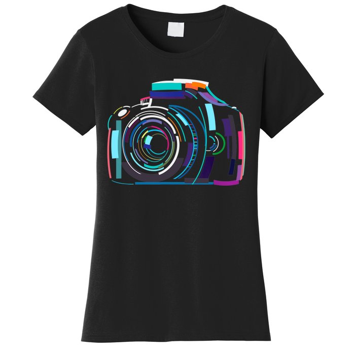 Cameras Don't Take Photos Photographers Do Photography Lover Women's T-Shirt