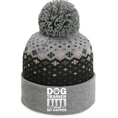 Cool Dog Trainer For Women Dog Training Agility Class The Baniff Cuffed Pom Beanie