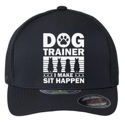 Cool Dog Trainer For Women Dog Training Agility Class Flexfit Unipanel Trucker Cap