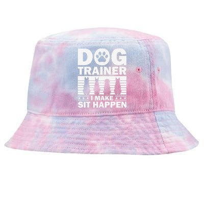 Cool Dog Trainer For Women Dog Training Agility Class Tie-Dyed Bucket Hat