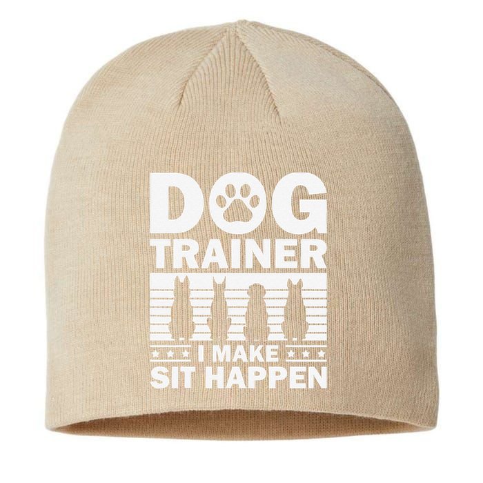 Cool Dog Trainer For Women Dog Training Agility Class Sustainable Beanie