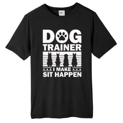 Cool Dog Trainer Dog Training Agility Class Cool Gift Tall Fusion ChromaSoft Performance T-Shirt