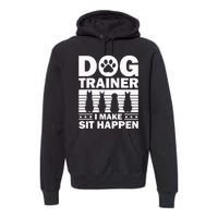 Cool Dog Trainer Dog Training Agility Class Cool Gift Premium Hoodie