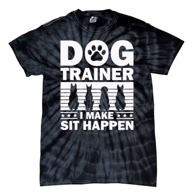 Cool Dog Trainer Dog Training Agility Class Cool Gift Tie-Dye T-Shirt