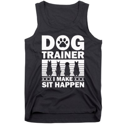 Cool Dog Trainer Dog Training Agility Class Cool Gift Tank Top