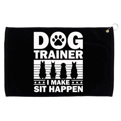 Cool Dog Trainer Dog Training Agility Class Cool Gift Grommeted Golf Towel