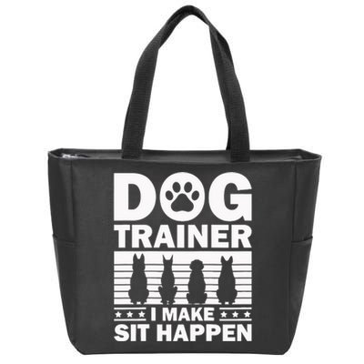 Cool Dog Trainer Dog Training Agility Class Cool Gift Zip Tote Bag