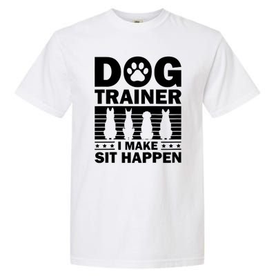 Cool Dog Trainer Dog Training Agility Class Cool Gift Garment-Dyed Heavyweight T-Shirt