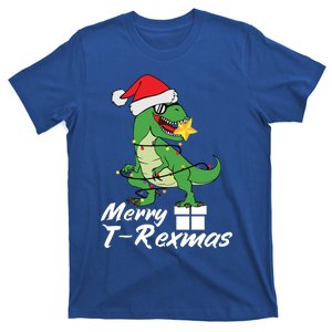 Christmas Dinosaur Tree Rex Merry Trexmas Gift T-Shirt