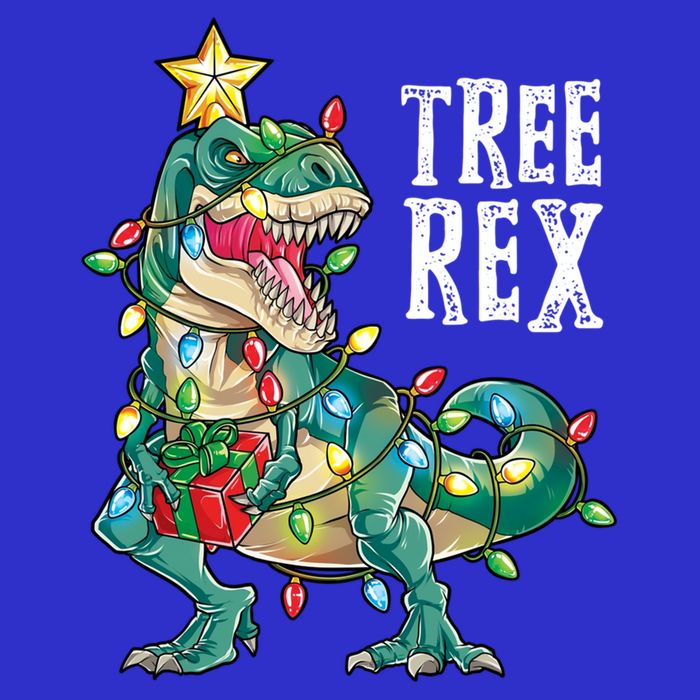 Christmas Dinosaur Tree Rex Pajamas Xmas Lights Gift 16 in Basic Backpack