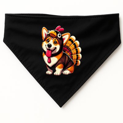 Corgi Dog Turkey Thanksgiving Costume USA-Made Doggie Bandana