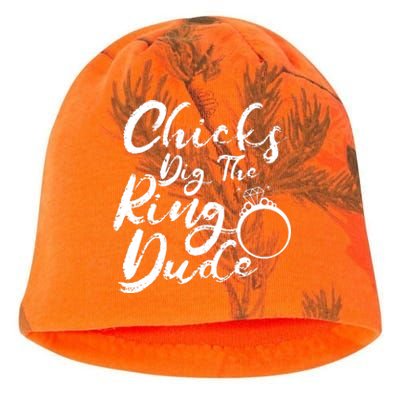 Chicks Dig The Ring Dude Kati - Camo Knit Beanie