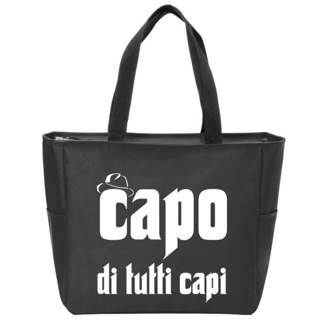 Capo Di Tutti Capi Zip Tote Bag