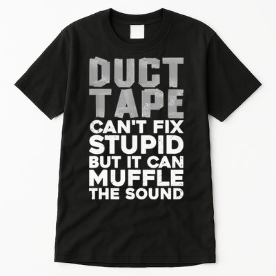 Cool Duct Tape Art For  Wo Handyman Duct Tape Lover Tall T-Shirt