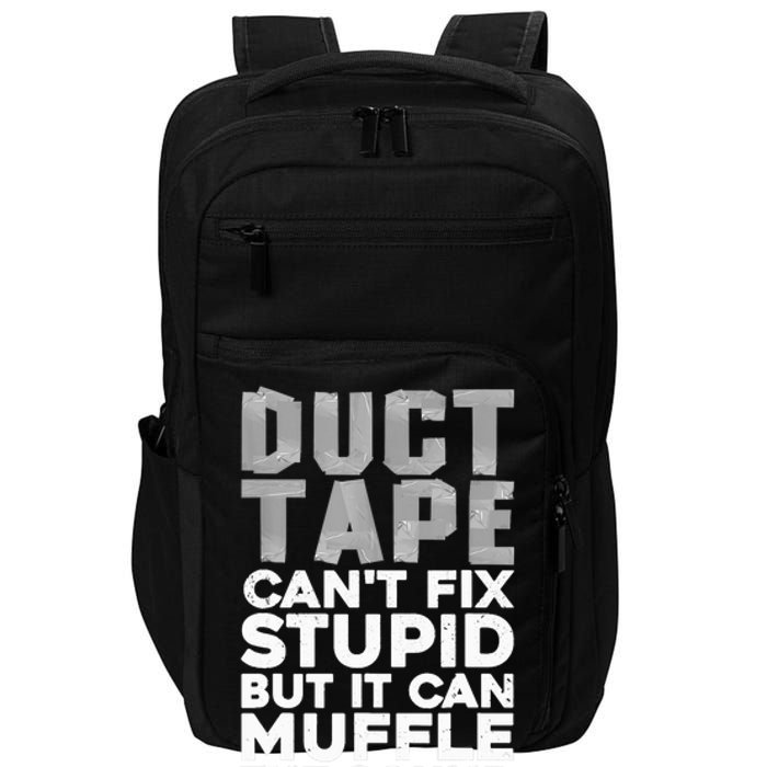 Cool Duct Tape Art For  Wo Handyman Duct Tape Lover Impact Tech Backpack