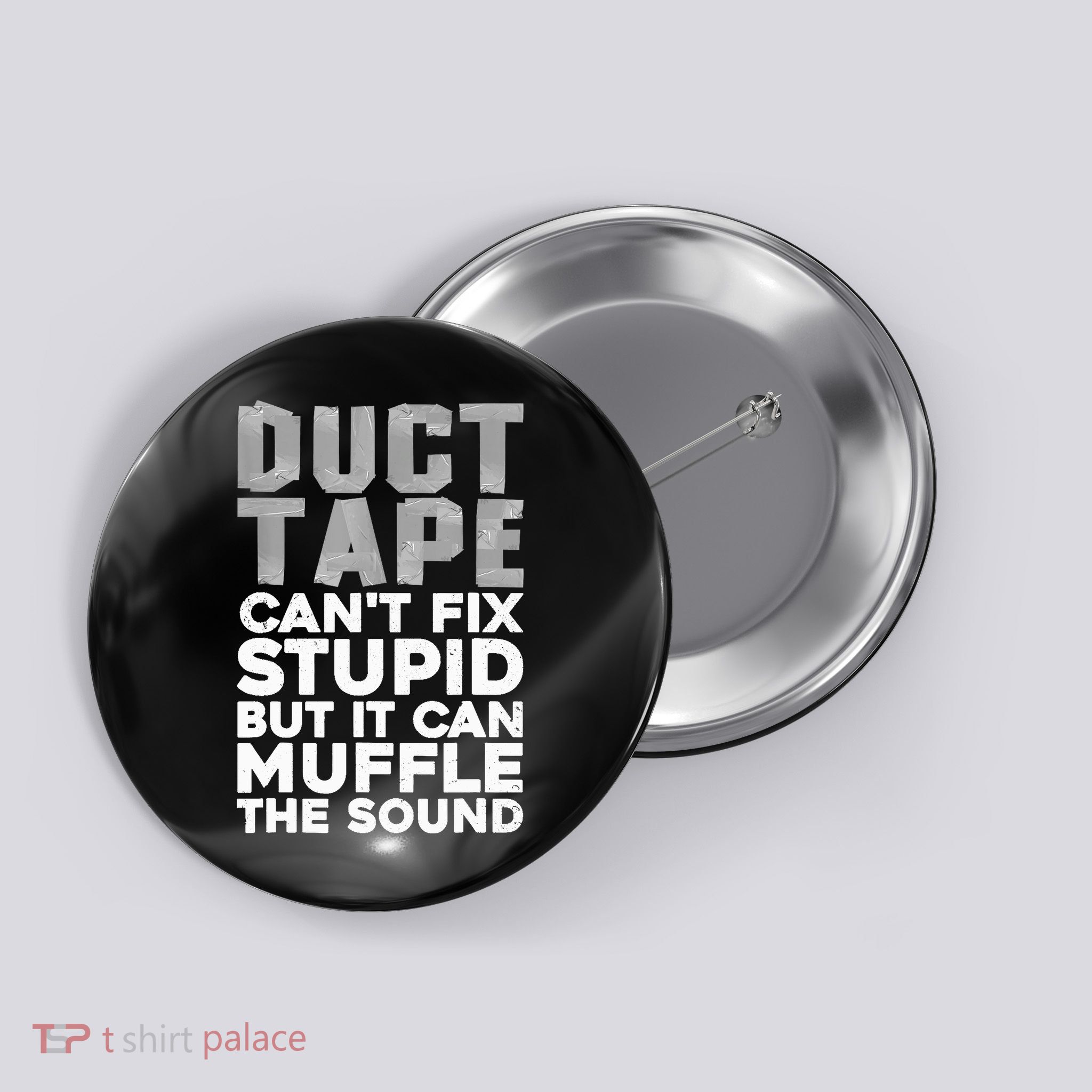 Cool Duct Tape Art For  Wo Handyman Duct Tape Lover Button