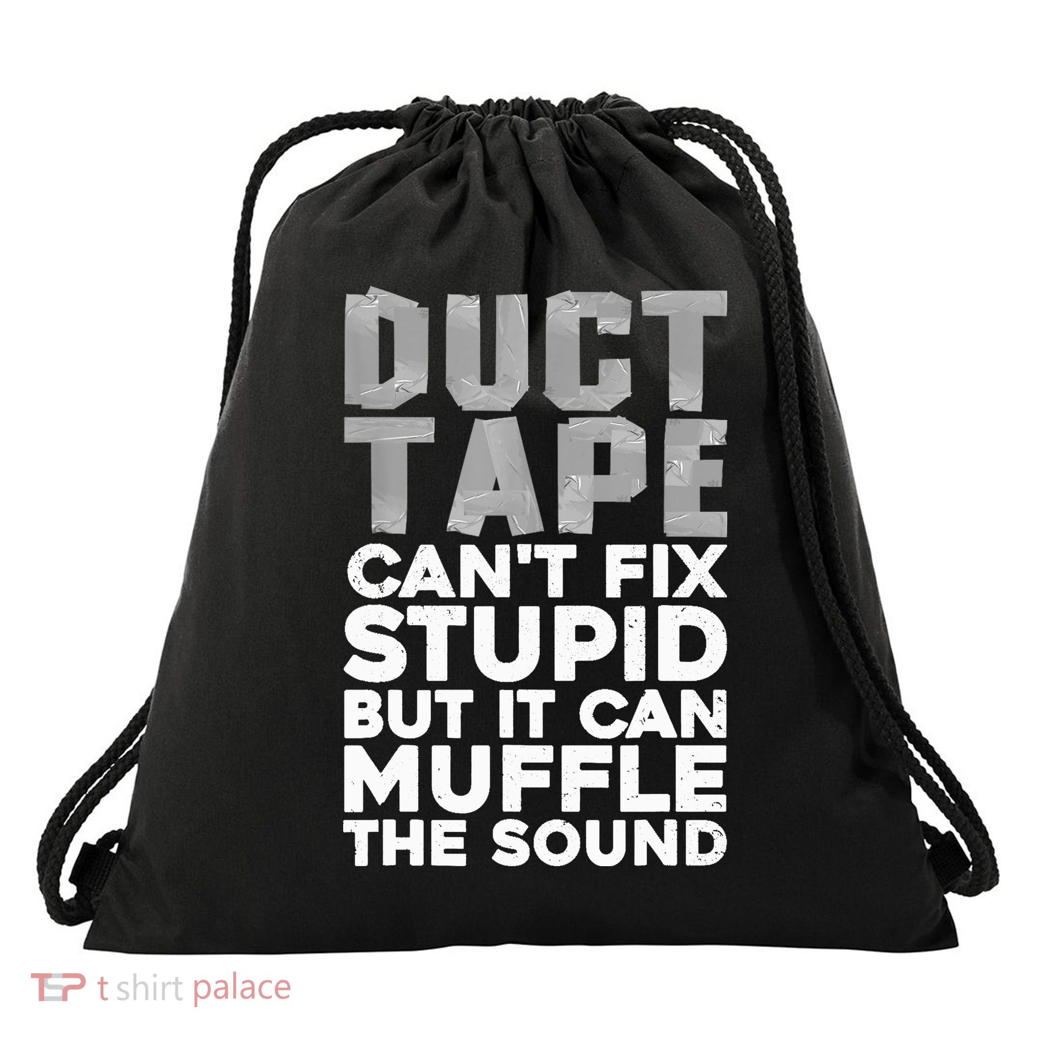 Cool Duct Tape Art For  Wo Handyman Duct Tape Lover Drawstring Bag
