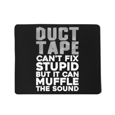 Cool Duct Tape Art For  Wo Handyman Duct Tape Lover Mousepad