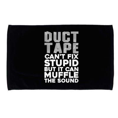 Cool Duct Tape Art For  Wo Handyman Duct Tape Lover Microfiber Hand Towel