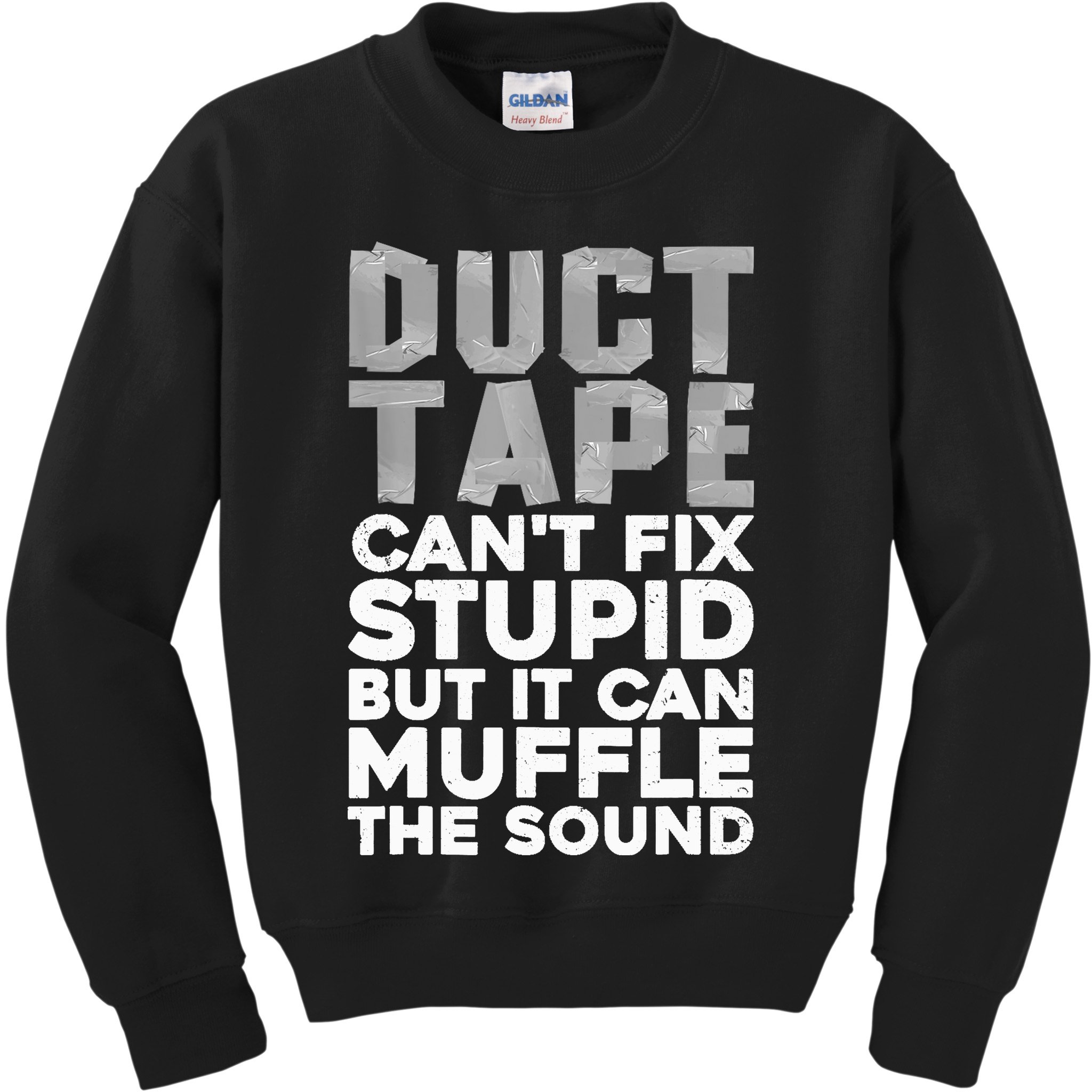 Cool Duct Tape Art For  Wo Handyman Duct Tape Lover Kids Sweatshirt