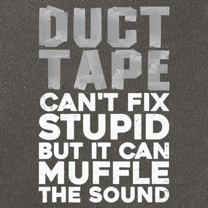Cool Duct Tape Art For  Wo Handyman Duct Tape Lover Cotton Canvas Backpack