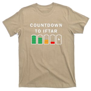 Count Down To Iftar Gift For Ramadan Mubarak T-Shirt