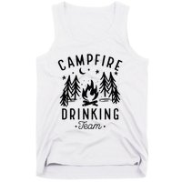 Campfire Drinking Team Happy Camper Camping Lover Tank Top