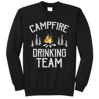 Campfire Drinking Team Camping Lovers Camper Sweatshirt