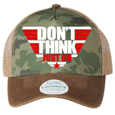 Cool Don't Think Just Do Logo Legacy Tie Dye Trucker Hat