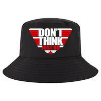 Cool Don't Think Just Do Logo Cool Comfort Performance Bucket Hat