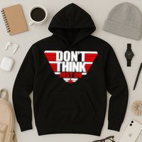 Cool Don't Think Just Do Logo Hoodie