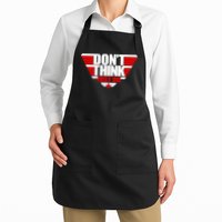 Cool Don't Think Just Do Logo Apron