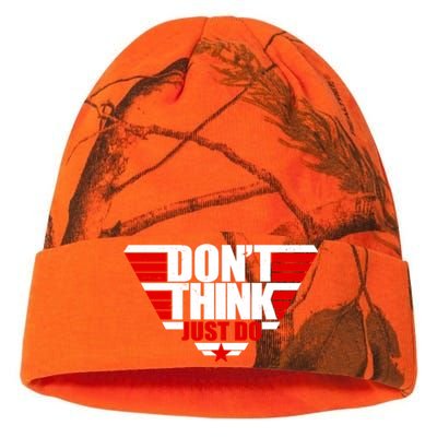 Cool Don't Think Just Do Logo Kati Licensed 12" Camo Beanie