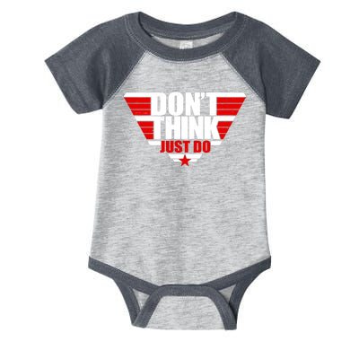 Cool Don't Think Just Do Logo Infant Baby Jersey Bodysuit