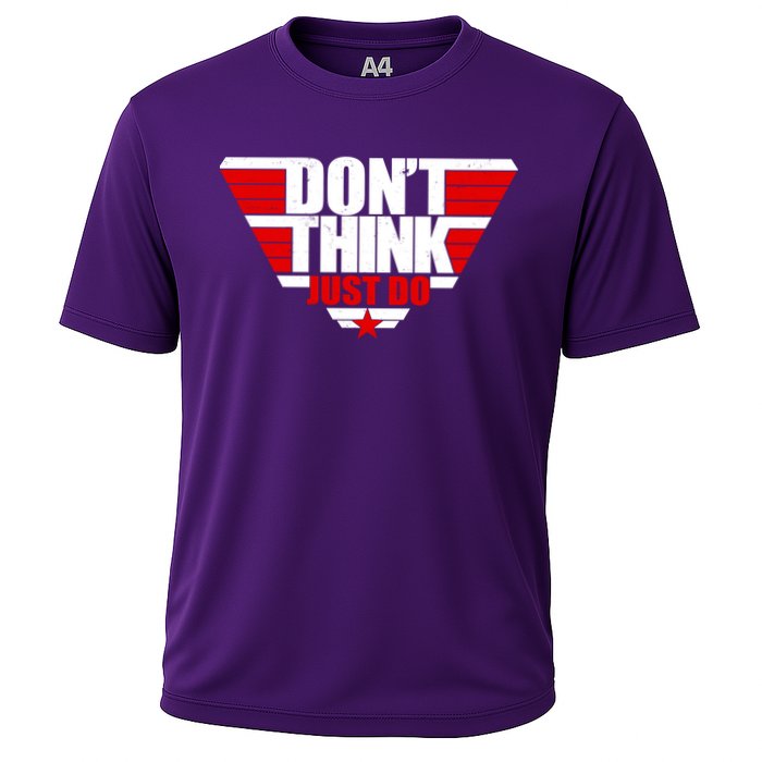 Cool Don't Think Just Do Logo Performance Shirt