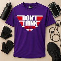 Cool Don't Think Just Do Logo Performance Shirt