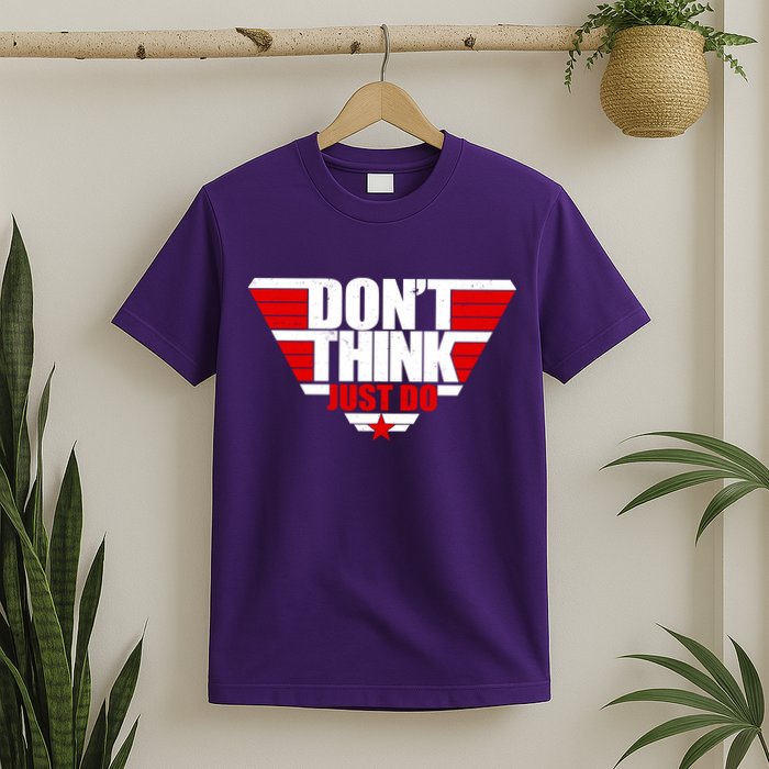Cool Don't Think Just Do Logo T-Shirt
