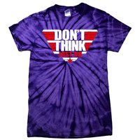 Cool Don't Think Just Do Logo Tie-Dye T-Shirt