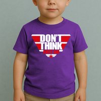 Cool Don't Think Just Do Logo Toddler T-Shirt