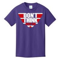 Cool Don't Think Just Do Logo Kids T-Shirt