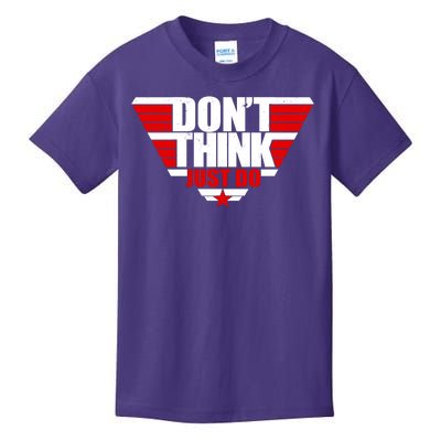 Cool Don't Think Just Do Logo Kids T-Shirt