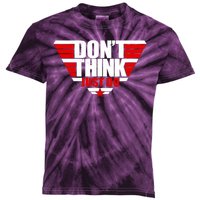 Cool Don't Think Just Do Logo Kids Tie-Dye T-Shirt