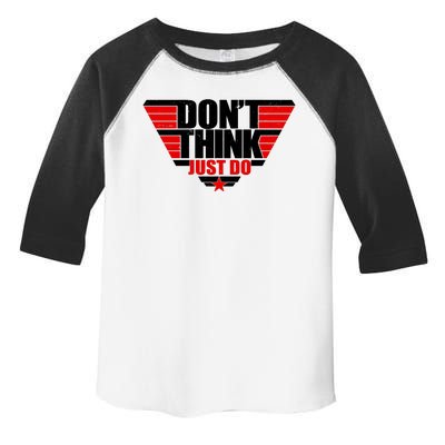 Cool Don't Think Just Do Logo Toddler Fine Jersey T-Shirt