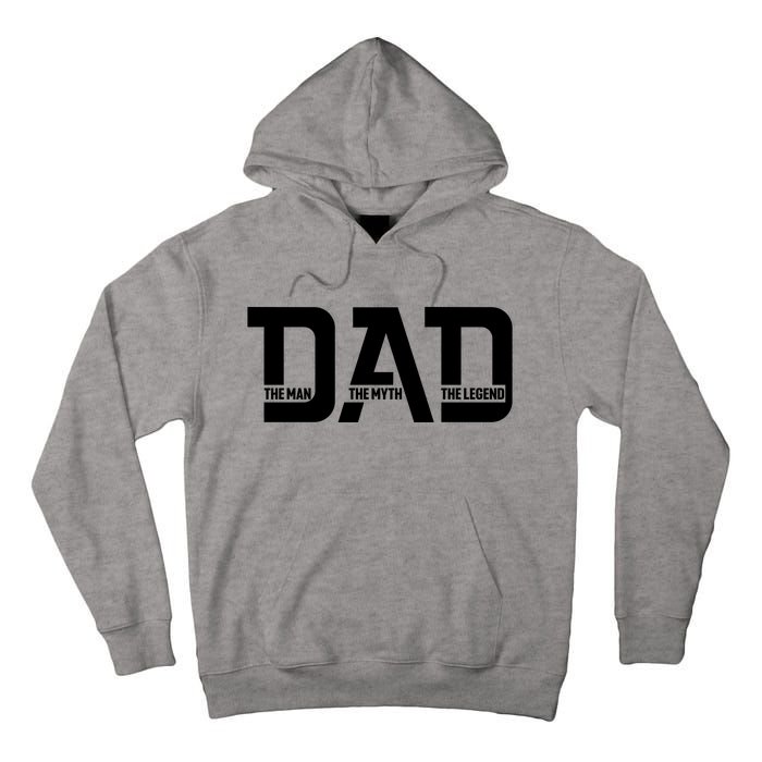 Cool Dad The Man The Myth The Legend Tall Hoodie