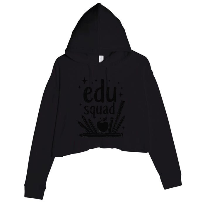 Curriculum Development Team Teaching Methods Educationalist Crop Fleece Hoodie