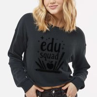 Curriculum Development Team Teaching Methods Educationalist Cropped Pullover Crew